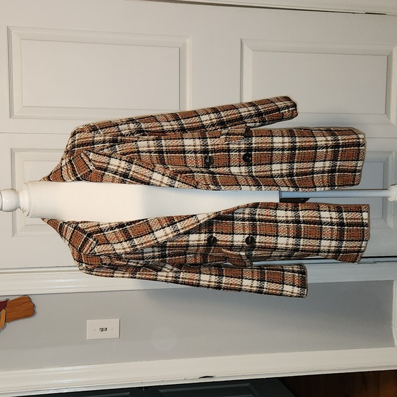 NWT Mystree plaid coat - Picture 5 of 9